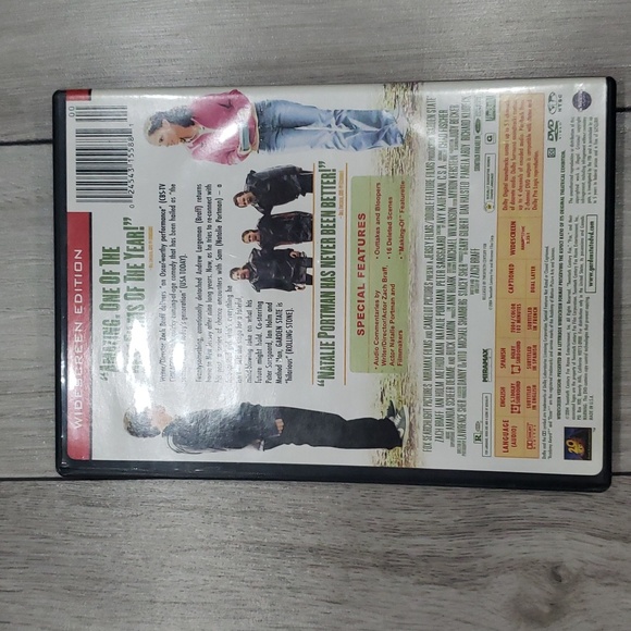 5/$10 Garden State DVD - Picture 2 of 4